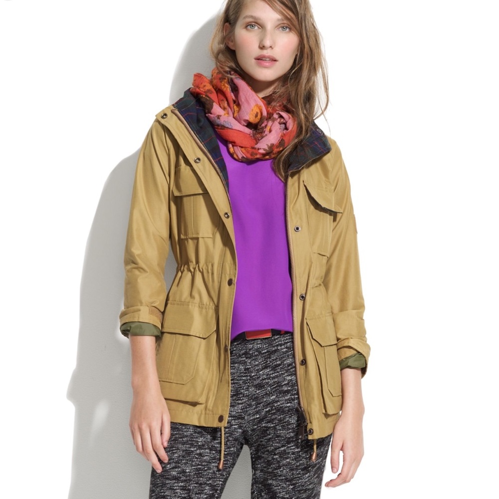 Madewell x Penfield Kasson Parka Jacket in Natural